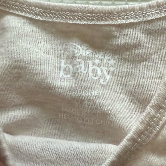 Disney Baby|Baby girl Minnie Mouse outfit,long sleeve bodysuit & leggings•18-24M - Picture 5 of 6